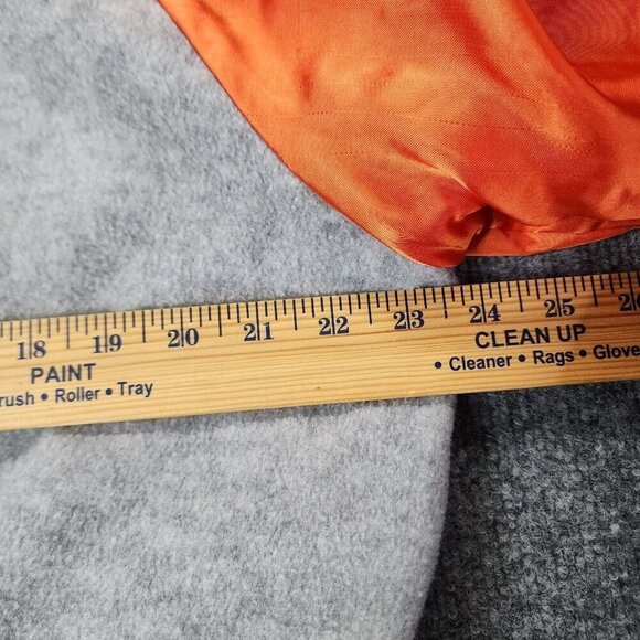 Vintage Clemson University Satin MLB Bomber Jacket Chalk Line Starter Sherpa M - Picture 14 of 16